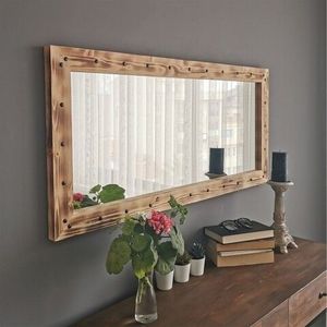 Oglinda decorativa Z11050ES, Neostill, 50 x 110 cm, walnut imagine