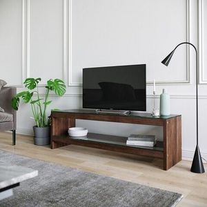Comoda TV Neostill TV300, 140 x 40 x 45 cm, walnut imagine