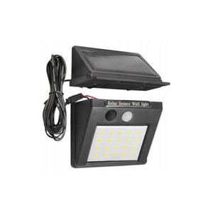 Lampă LED solară cu senzor și panou extern LED/0, 55W/3, 7V IP65 imagine