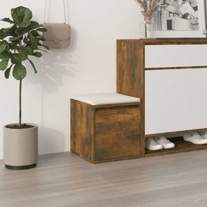 vidaXL Cutie cu sertar, stejar sonoma, 40, 5x40x40 cm, lemn compozit imagine