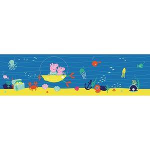Bordură autocolantă Peppa Pig Sea, 500 x 9, 7 cm imagine