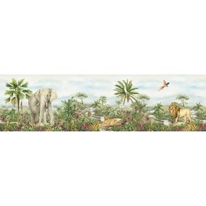 Bordură autocolantă Jungle 2, 500 x 9, 7 cm imagine