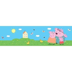 Bordură autocolantă Peppa Pig Classic, 500 x 9, 7 cm imagine