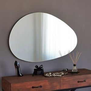 Oglinda decorativa Porto, Neostill, 76x50 cm, alb imagine