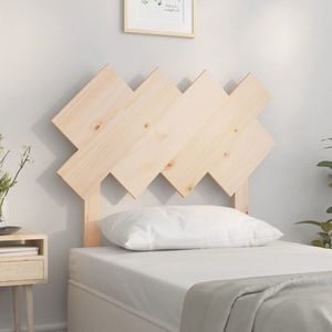 vidaXL Tăblie de pat, 92x3x81 cm, lemn masiv de pin imagine