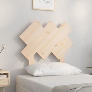 vidaXL Tăblie de pat, 72, 5x3x81 cm, lemn masiv de pin imagine