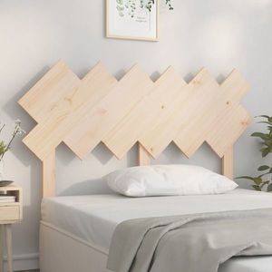 vidaXL Tăblie de pat, 132x3x81 cm, lemn masiv de pin imagine