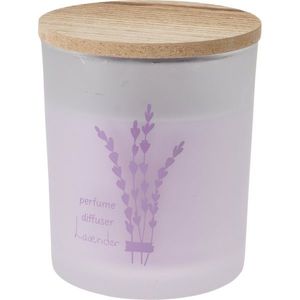 Lumânare în borcan de sticlă Flora home Lavender, 8, 8 x 10 cm imagine