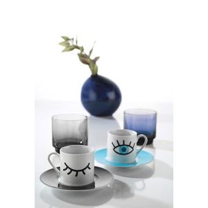 Set de cafea Kutahya Porselen, RU04KT42011008, 4 piese, portelan imagine