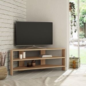 Comoda TV, Homitis, Thales Corner - Oak, 36x114x45 cm imagine