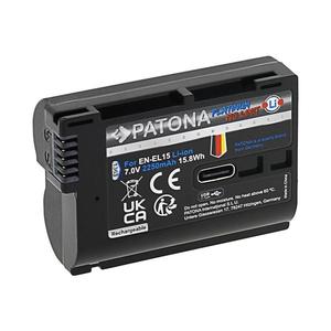 Baterie Nikon EN-EL15C 2400mAh Li-Ion Platinum USB-C PATONA imagine