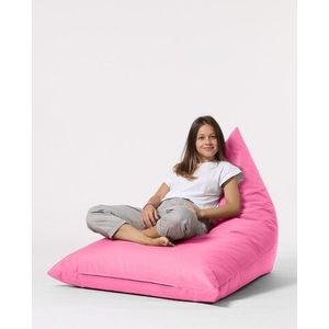 Fotoliu puf, Bean Bag Ferndale, Pyramid Bed, 145 cm, poliester impermeabil, roz imagine