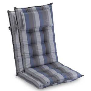 Blumfeldt Sylt, pernă tapițată, pernă pentru scaun, spătar mai înat, poliester, 50 × 120 × 9 cm, 2 x pernă bancă imagine