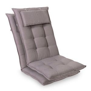Blumfeldt Sylt, pernă tapițată, pernă pentru scaun, spătar mai înat, poliester, 50 × 120 × 9 cm, 2 x pernă bancă imagine