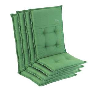 Blumfeldt Coburg, pernă, pernă pentru fotoliu, spătar înalt, pernă scaun de grădină, poliester, 53 × 117 × 9 cm, 4 x pernă imagine