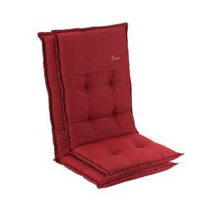 Blumfeldt Coburg, pernă, pernă pentru fotoliu, spătar înalt, pernă scaun de grădină, poliester, 53 × 117 × 9 cm, 2 x pernă bancă imagine