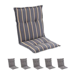 Blumfeldt Sylt, pernă tapițată, pernă pentru scaun, spătar mai înat, poliester, 50 × 120 × 9 cm, 1 × covoraș imagine