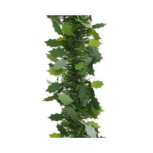 Ghirlanda decorativa Holly leaf, Decoris, 270 cm, PVC, verde imagine