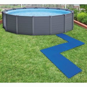 Intex Protecții de podea piscină, 8 buc., albastru, 50 x 50 cm imagine