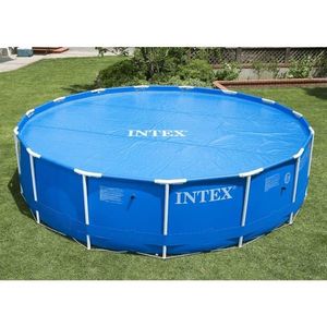 Intex Prelată solară piscină, 488 cm, rotund imagine
