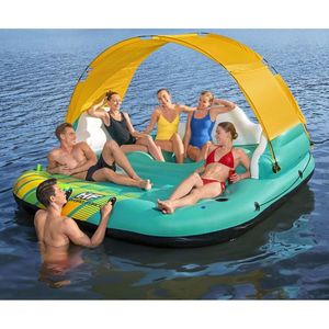 Bestway Insulă gonflabilă pentru 5 persoane Sunny Lounge 291x265x83 cm imagine