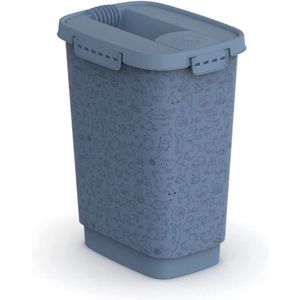 Container hrana animale companie plastic albastru Rotho Cody 10 L imagine