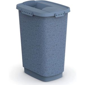 Container hrana animale companie plastic albastru Rotho Cody 25 L imagine