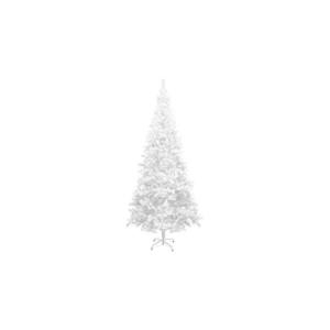 Brad de Crăciun 240 cm, alb, artificial imagine
