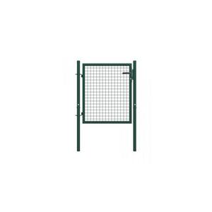 Poarta de gard, verde, 100 x 125 cm, otel imagine