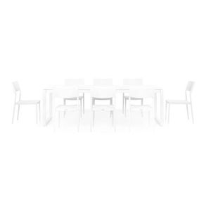 Set mobilier BELLUNO/SORIA terasa si gradina, 8 scaune si masa imagine
