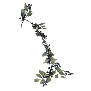 Ghirlanda Blue Berries 100 cm imagine