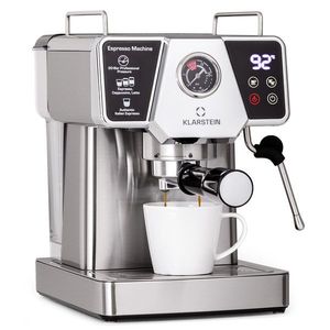 Klarstein Libeica, aparat de cafea espresso, 19 bar, cca 10 cești, 1, 8 litri, spumă de lapte imagine