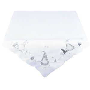 Față de masă de Crăciun Spiridușii albă, 85 x 85 cm imagine