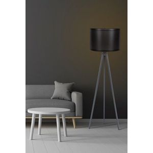 Lampadar, 112, FullHouse, 38 x 145 cm, 1 x E27, 60W, negru/gri imagine