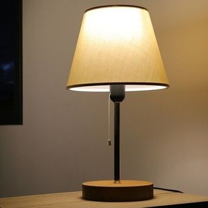 Lampa de masa, AYD - 2647, Insignio, 22 x 41 cm, 1 x E27, 60W, bej/maro imagine