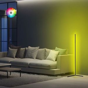 Lampadar, Lumos - Multicolor, Curlux, 120 cm, LED, 12.4W, multicolor imagine
