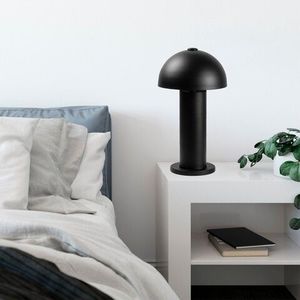 Lampa de masa, Mixed - 11503, Fulgor, 26 x 49 cm, 1 x E14, 40W, negru imagine