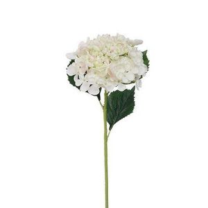Hortensie artificială, î. 52 cm, biela imagine