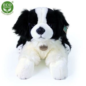 Câine Border Colie din pluș, 60 cm, ECO-FRIENDLY imagine