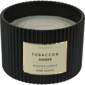Lumânare parfumată în borcan Tobacco and Amber, 11, 5 x 8 cm, 250 g imagine
