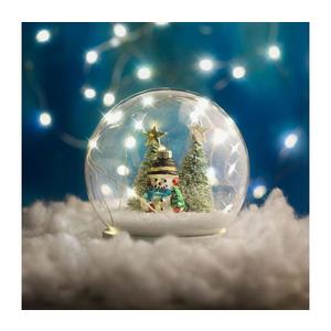 Decorațiune LED de Crăciun 7xLED/2xAA om de zăpadă imagine