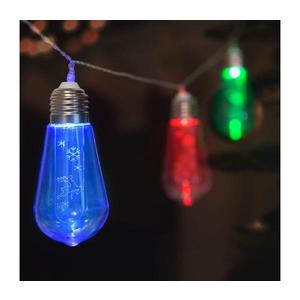 Instalație LED de Crăciun 10xLED/2xAA 2, 2m multicoloră imagine