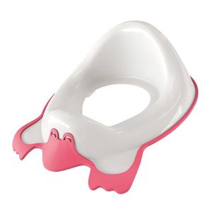Reductor WC copii Sanit-Plast, roz, antiderapant, sustine maxim 150Kg, Cod A41AR imagine