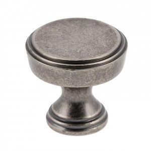 Buton pentru mobila Sonet, finisaj argint antichizat GT, D: 25 mm imagine
