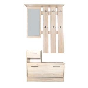 Set mobilier hol Filio stejar alb - Unic Spot Ro imagine