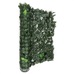 Blumfeldt Fency Bright Leaf gard de protecție împotriva vântului 300 x 150 cm 2700 frunze de culoare verde inchis imagine