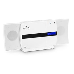 Auna V-20 DAB, sistem stereo vertical, bluetooth, NFC, CD, MP3, USB, tuner DAB+ și UKW imagine