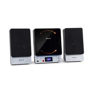 Auna Microstar Sing, micro - sistem de karaoke, CD - player, Bluetooth, port USB, telecomandă imagine