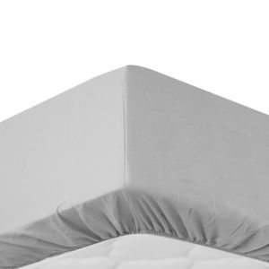Sleepwise Soft Wonder-Edition, cearceaf elastic, 180-200 x 200 cm, microfibră, gri deschis imagine