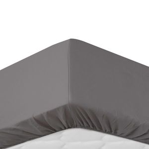 Sleepwise Soft Wonder-Edition, cearceaf elastic, 180-200 x 200 cm, microfibră, gri închis imagine